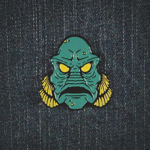 Hollow-Eyed Creature Pin