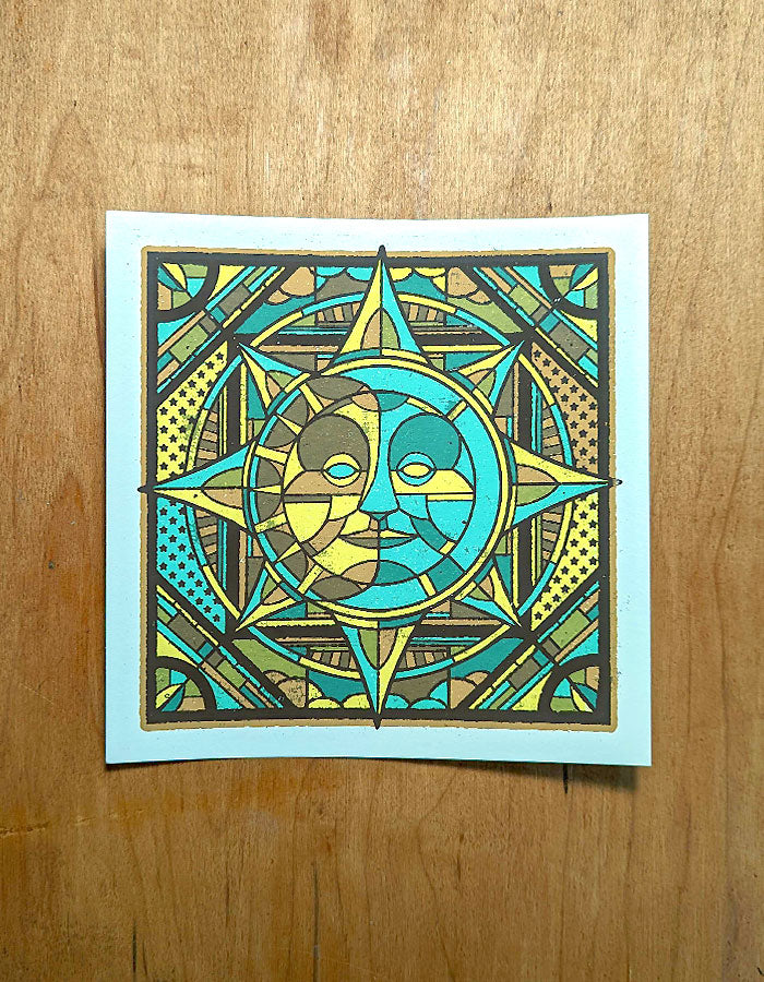 Duality: Sun Ancestor Dial | Mini Print
