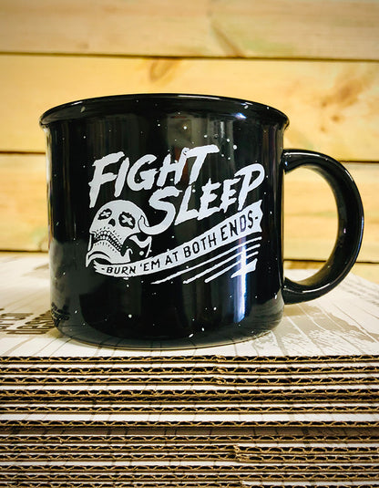 Fight Sleep Campfire Mug