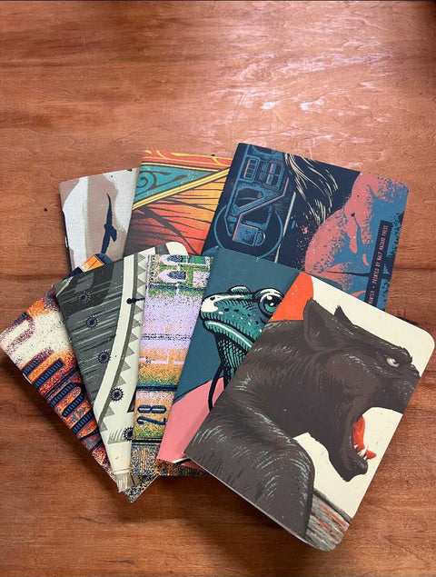 HZRD 4"x6" Jotters