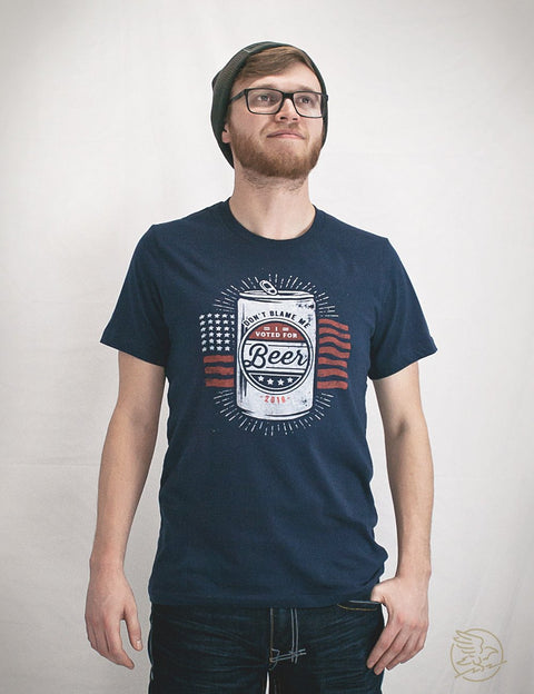 I Voted For Beer Tee