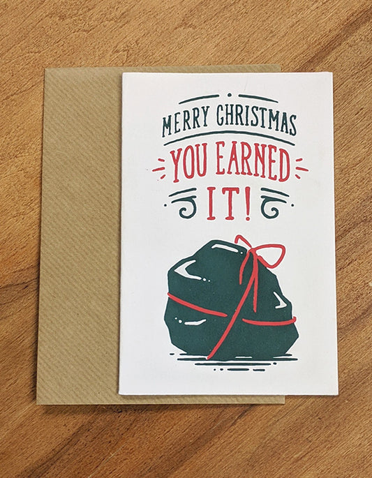 HZRD Holiday Card | No.1 | Coal for Christmas